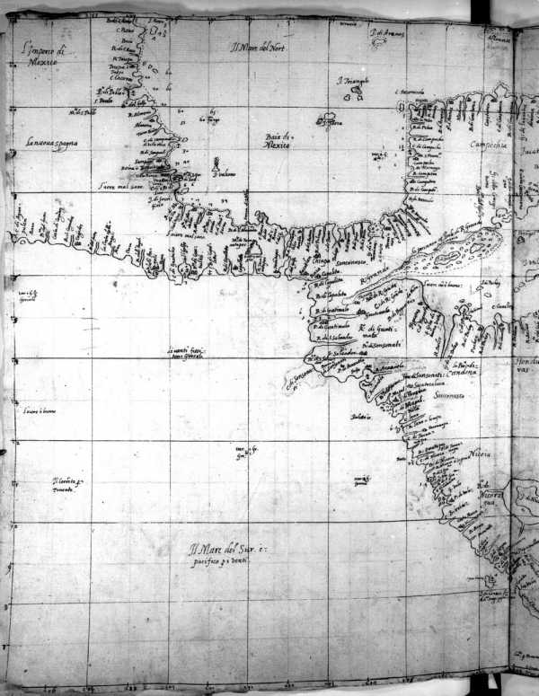 America orientale Carta 16 89v-90r: Mitt...