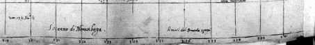 No. 40 71v-72r: Amerika - Ostküste Kanadas bei Neufundland mit St. Lorenz-Strom Linke Kartenhälfte (71v)
