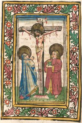 Miniatur 55: Die Kreuzigung Christi, ... de
