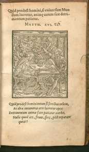 Kupferstich: Mt 16,26 da