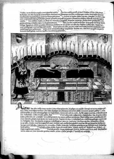 Aufbahrung Kaiser Friedrichs uit
