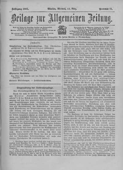 Beilage vom 13.03.1907 din