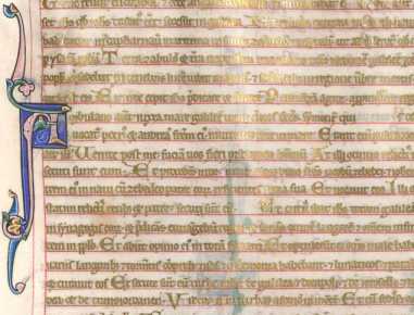  Miniatur in Rahmen (zu Mt.5,1-7,29): Be...