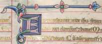 Miniatur (zu Mt.9,27-34): Heilung zweier...