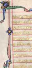 Miniatur (zu Mt.14,3-12):4 Teilbilder in...