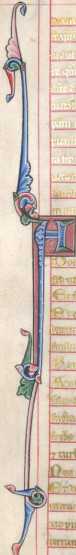 Miniatur (zu Mt.9,27-34): Heilung zweier...