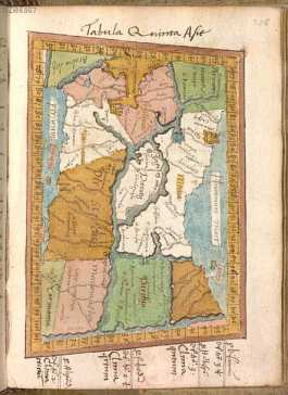 Geografische Karte dans