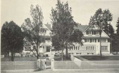 Baur, AlbertDas Wohnhaus eines Architekten
