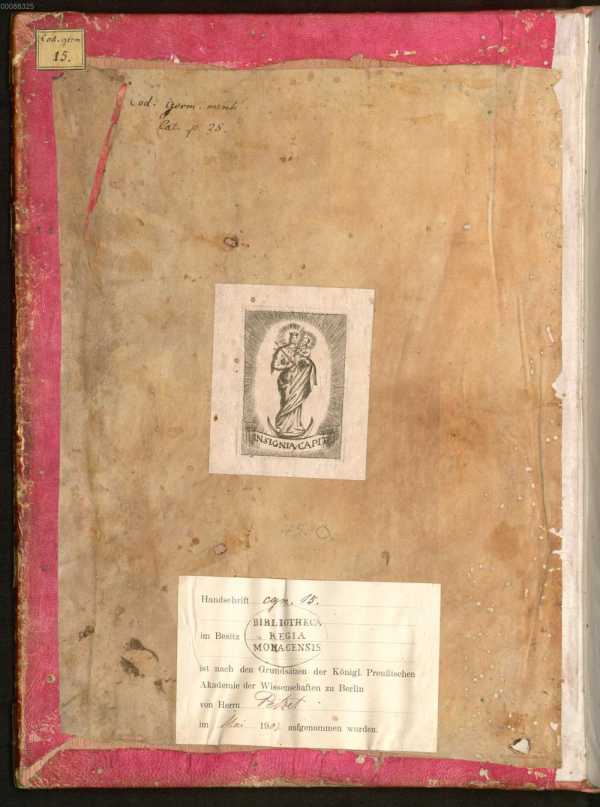 Vorderer Spiegel. Exlibris uit