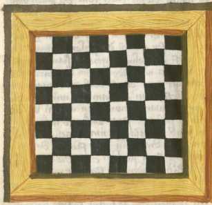 Miniatur: Schachbrett (47v  )
