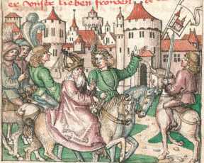 Illustration 3: Kaiser Kurio belehnt ... from