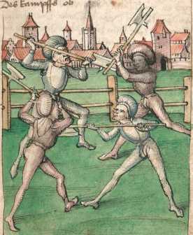 Illustration 17: Vier Hellebardenkämpfer (Textbezug ... from