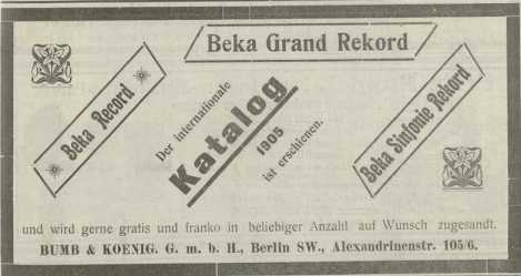 No. 22.Berlin, 31. Mai 1905. (473)
