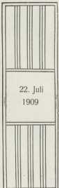 No. 2922. Juli 1909O. Multhaupt: Die Lag...