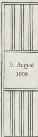 No. 315. August 1909Joco.: Die Beschicku...