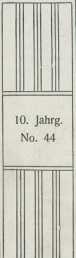 No. 444. November 1909Carl Stahl: Vorsch...