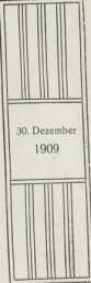 No. 5230. Dezember 1909Der Jahreswechsel...