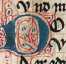 Miniatur in Deckfarben und Gold: Gott se...