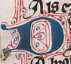 Miniatur in Deckfarben und Gold: Abraham...