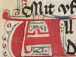 Miniatur in Deckfarben und Gold: Jakobs ...
