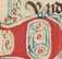 Miniatur in Deckfarben und Gold: Samson ...