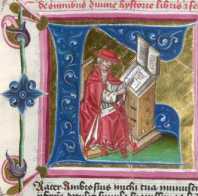 Hieronymus-Prolog mit historisierter Ini...