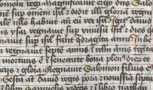 Historisierte Initiale C: König Salomon...