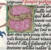 Historisierte Initiale V: Prophet Abdia ...