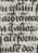 Historisierte Initiale P: Apostel Paulus...