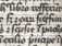 Damaszierte Initiale O, historisierte In...