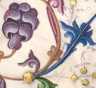 Damaszierte Initiale N mit Blattmuster (...