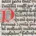 Schmuckinitialen P, I und M, historisier...