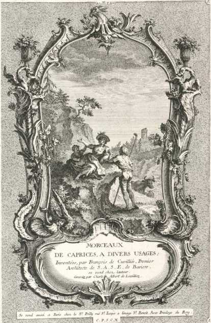 Ganzseitiger Kupferstich
