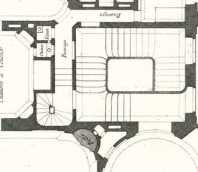 Ganzseitiger Kupferstich: Grundriss
