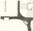 Ganzseitiger Kupferstich: Grundriss
