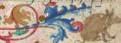Historisierte Initiale: Monstranz (226r ...