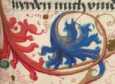 Historisierte Initiale: Heilige (255r   ...