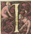 Initiale in Deckfarben und Gold: I
