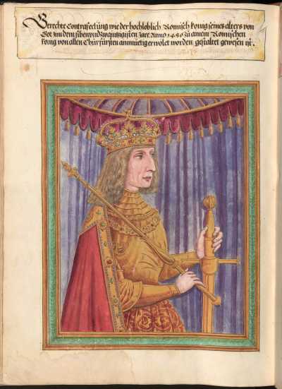 Bildnis Maximilians 1486 uit