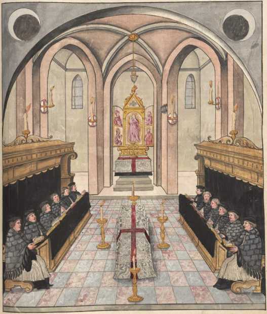 Maximilian wird im Ritterorden St. ... din