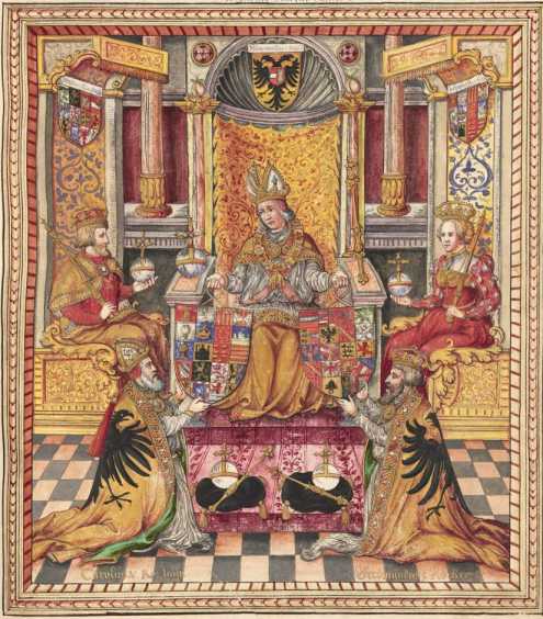 Textanfang / Kaiser Maximilian auf ... uit