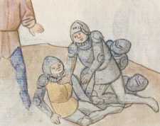 Miniatur am oberen Rand: Simson ... aus