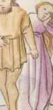 Miniatur am oberen Rand:Saul und Michol
