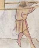 Miniatur am oberen Rand:David bringt die...