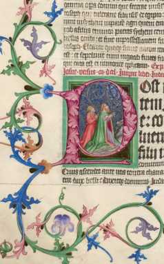 Gott erscheint Juda und Simeon (78v)
