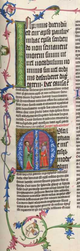Paulus und ein Hebräer (412r)
