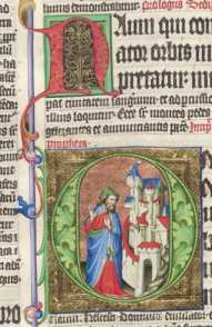 Nahum vor der zerfallenden Stadt Ninive ...