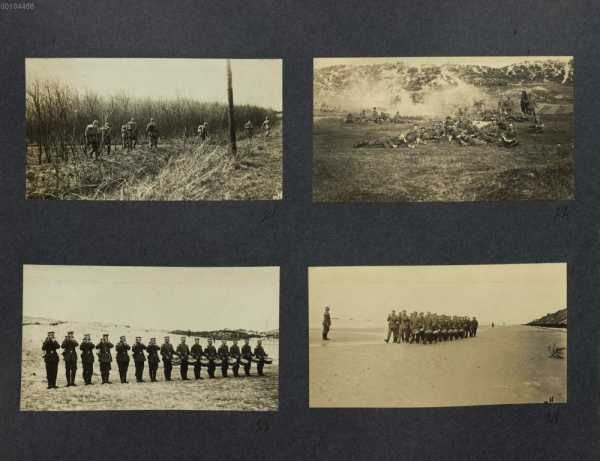 Bild 21-24: Patrouille und Biwack ... aus