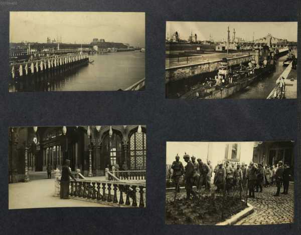 Bild 115-118: Hafenbild aus Ostende; ... din