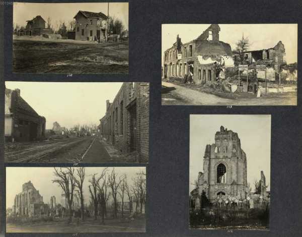 Bild 110-114: 110. Bahnhof Langemarck; 1...